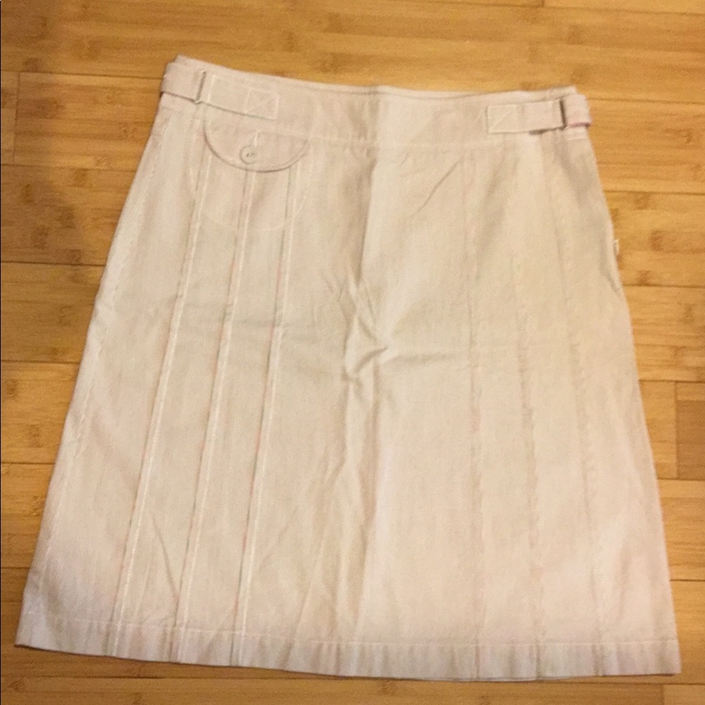 Mango MNG striped skirt sz 8